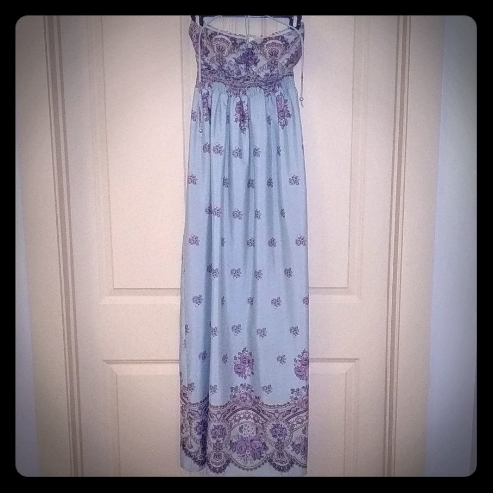 Floral Halter Dress